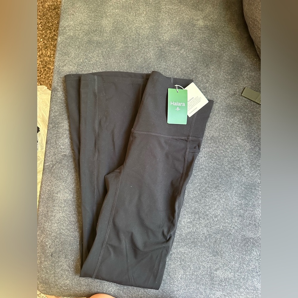 HALARA Black Boot Cut Flare Pants